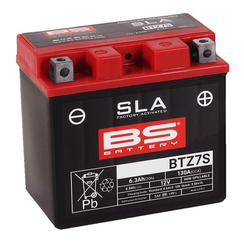 Battery batterie btz7s 12v - batterie,