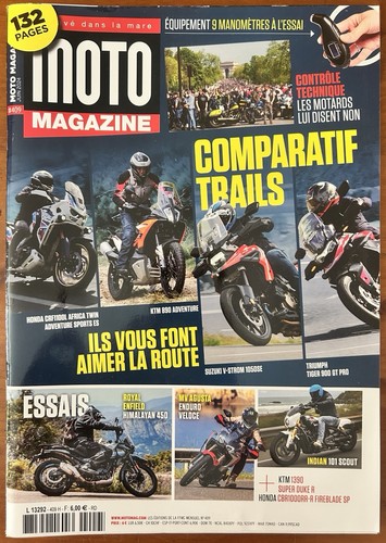 Moto magazine 409 juin 2024 - moto,