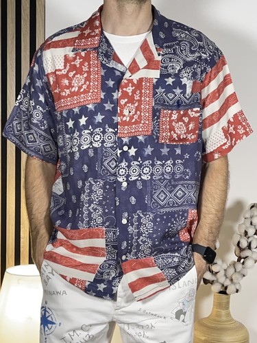 Chemise safari patchwork polo - safari,