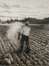 Encre ancienne dessin ancien