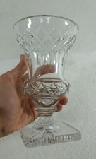 Superbe vase en cristal taillé Forme Medicis VAL-Saint-LAMBERT ?