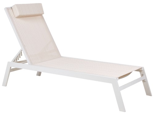 Chaise longue jardin en - de,