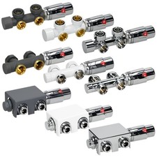 Kit vanne thermostatique pour