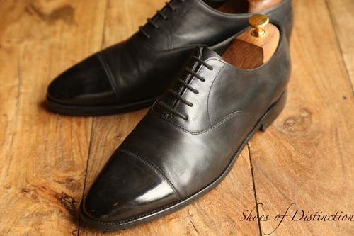 Chaussures oxford cuir - en, bleu