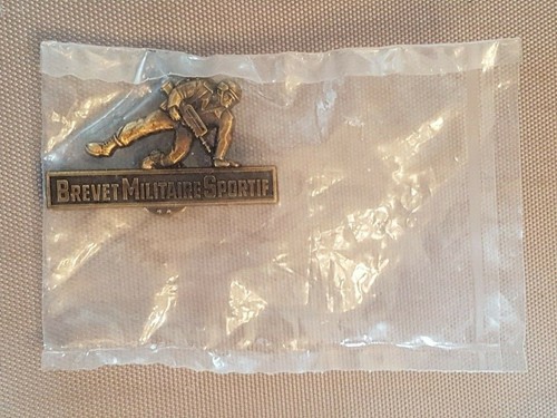 Brevet sportif famas - brevet, bronze