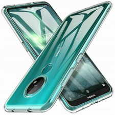 For Nokia 2.3 5.3 8.3 7.2 5.4 G50 X30 Slim Clear Phone Case Silicone Soft Cover