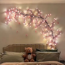 Guirlande lumineuse fleurs de