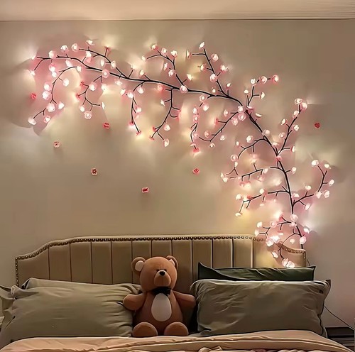 Guirlande lumineuse fleurs - , de