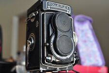 Rolleiflex T Model 1 TLR Film Camera w/75mm f3.5 Tessar Lens