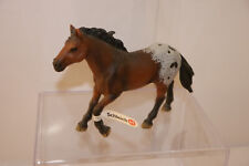 Schleich 13732 Appaloosa stallion horse with flag K7