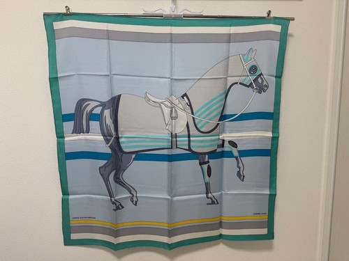 Hermes silk scarf cheval la - hermes,