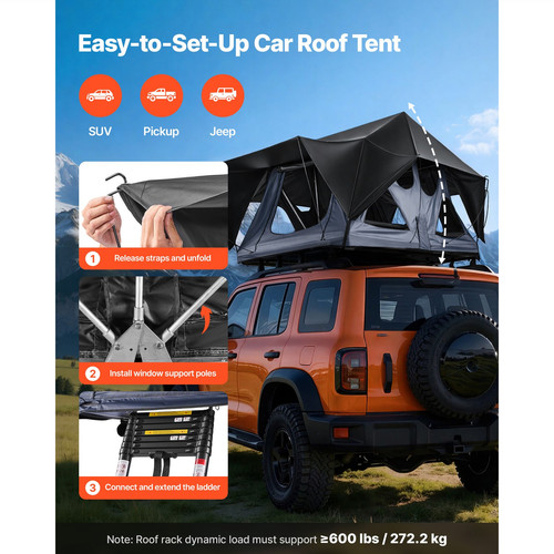 Uimoso tente toit voiture - tente,