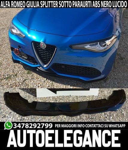 Splitter pour alfa - pour, romeo