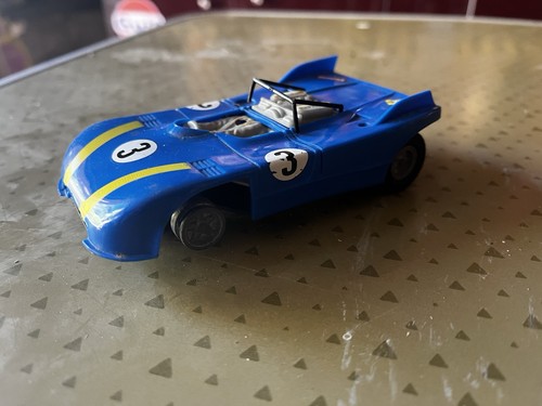 Carrera voiture slot bleue - de,