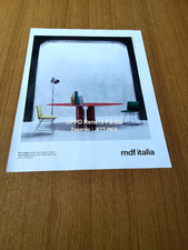 NVL TABLE JEAN NOUVEAU DESIGN TEXTILE JEAN MARIE MASSAUD MDF ITALY AD ADVERTISING