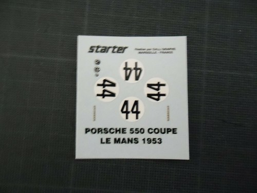 Decal porsche 550 - decal,