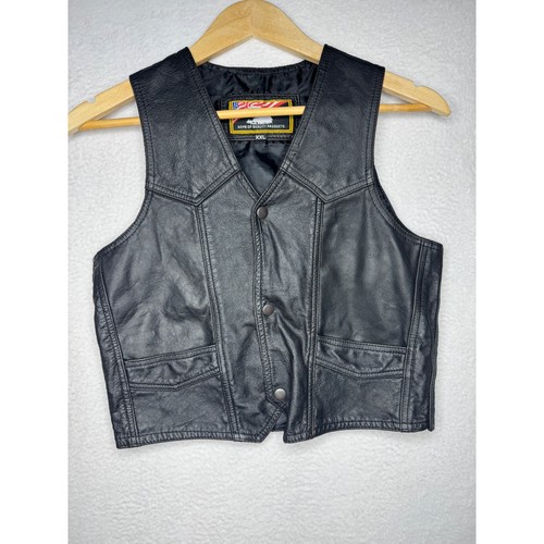 Kids leather biker - leather, xxl