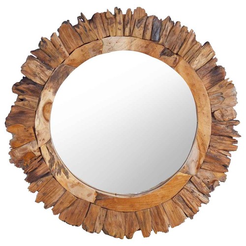 Teck miroir mural - mural, 40