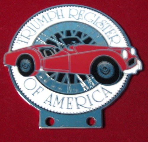 Badge voiture triumph - badge,