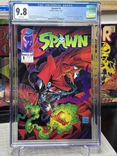 Spawn #1 CGC 9.8 - 1st Appearance of Spawn, Todd McFarlane 1992 LAST 9.8 WE HAVE