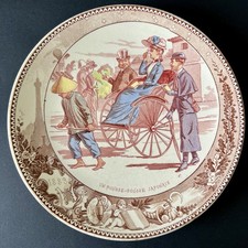 Assiette Sarreguemines