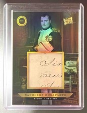 2024 Super Products Pieces of the Past 1800s Edition Napoleon Bonaparte #103