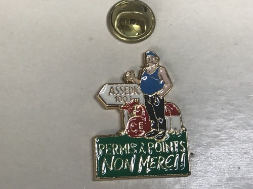 Pins permis points non - non, merci