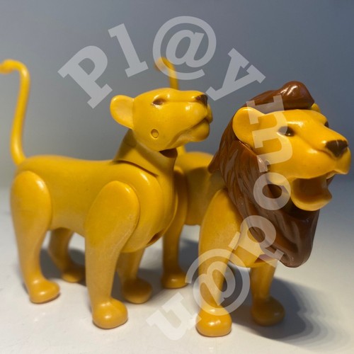 Playmobil vintage lion lionne - playmobil,