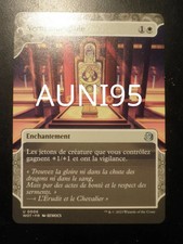 mtg magic FRENCH vf fr Vertu Intangible Virtue extended borderless eldraine