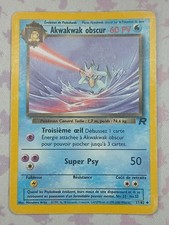 Carte Pokemon Akwakwak Obscur