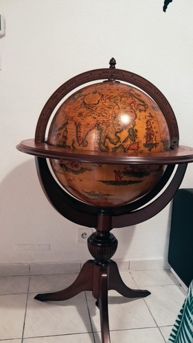 Bar globe mappemonde vintage - mappemonde,