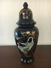 1 Italian Earthenware Candy Jar Vase