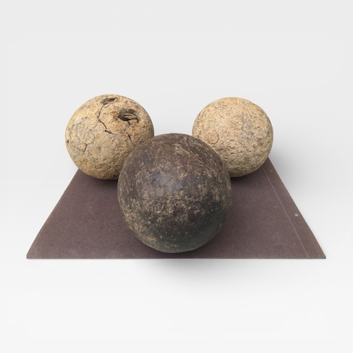 Boules anciennes bois - en,
