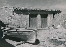 ISLAND OF MAJORCA c. 1935 - boat fishing house Cala Major Spain - Div 6410