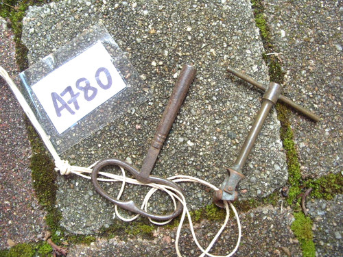 Lot a780 clé clés clefs - a780,