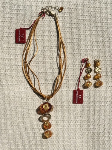 Parure antica murrina verre - -,