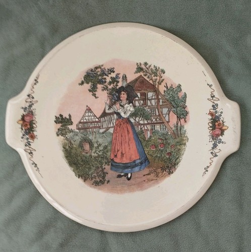Ancien plat tarte oreilles - plat, à