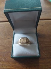 chevalière Plaqué Or  Homme