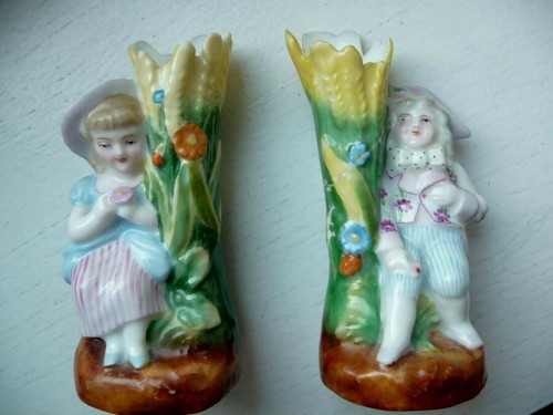 Couple figurines enfants avec - figurines,