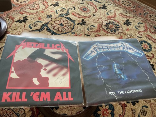 Metallica lot orig lp - of, lp's