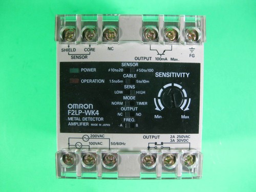 Omron metal detector - omron, amplifier