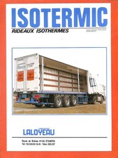 PRINTS (91) BODYWORK / TRAILERS ISOTHERMAL LALOYEAU / DOCUMENT