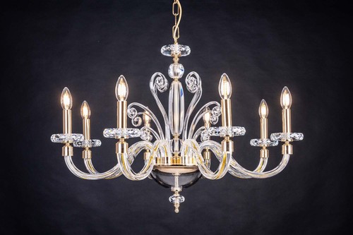 Lustre classique cristal - cristal, a