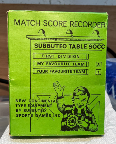 Vintage subbuteo table - vintage, soccer