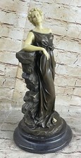Sculpture Statue De Danseuse Érotique Romain Femme Fille En Bronze À Vendre