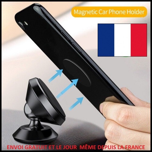 Support magnetique rotule - support,