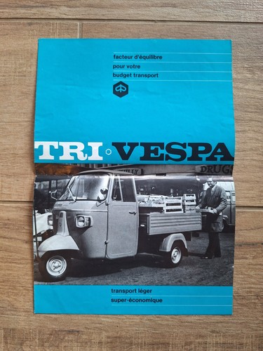Vespa commercial ape tri - vespa,