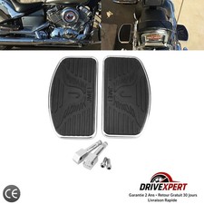 Repose-Pieds Large Moto Arrière Pour Honda Shadow Yamaha Dragstar Kawasaki