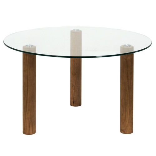 Table basse ronde verre - basse,
