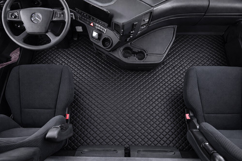 Tapis sol cuir éco - cuir,